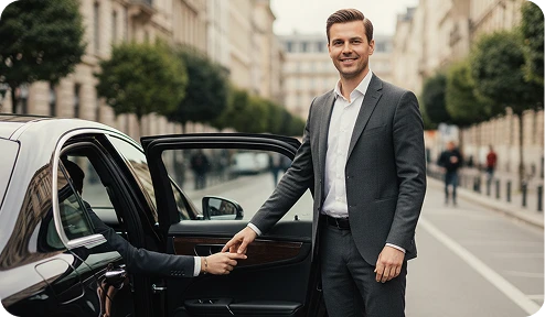 Водій прибуває вчасно